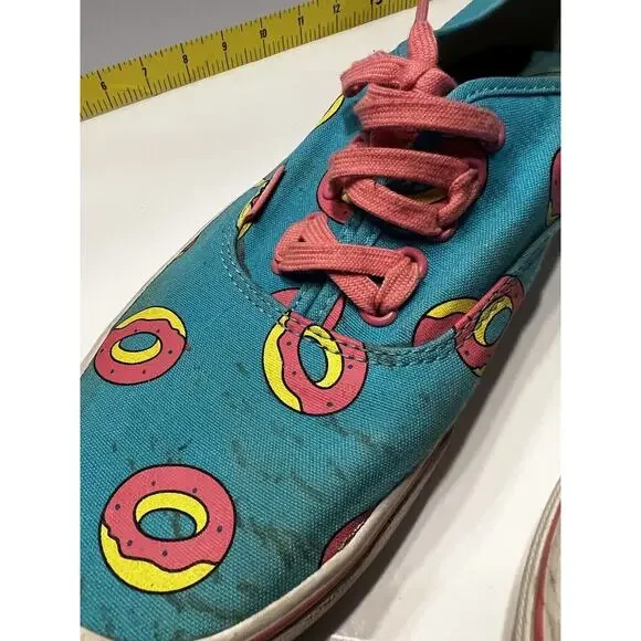 Vans OF Odd Future Sk8-Hi Shoes OF Donut Scuba Blue Size 11.5 Men RARE - Picture 4 of 9